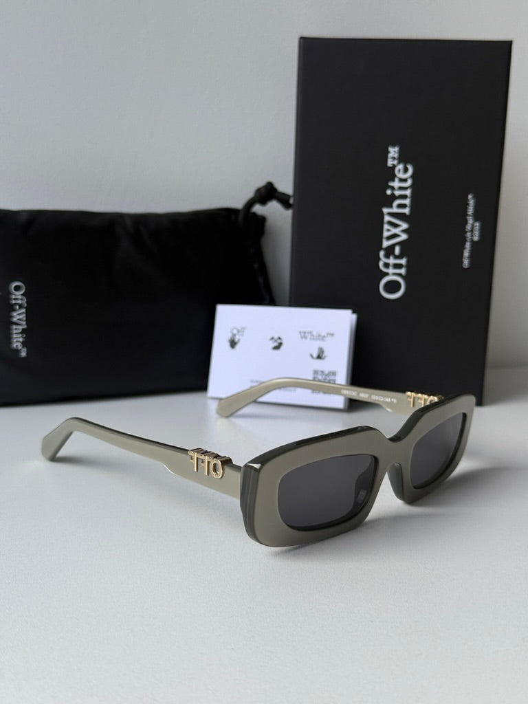 Off White Renton Sunglasses in Taupe