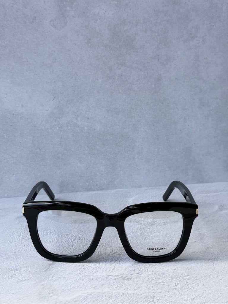 Monturas de anteojos Saint Laurent SL291 Mica Cat Eye en marrón