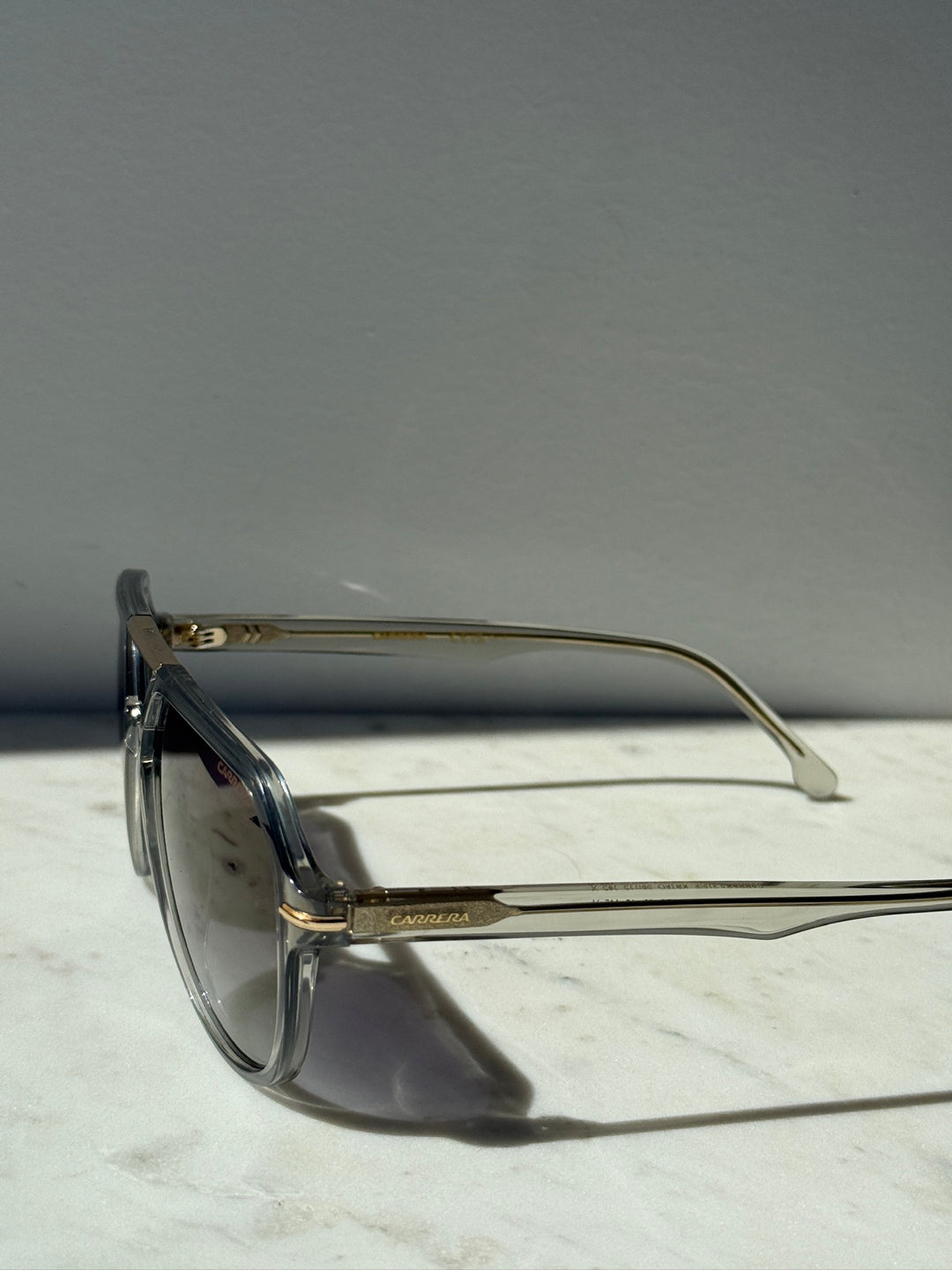 Carrera 315/S Aviator Sunglasses in Transparent Grey Mirror