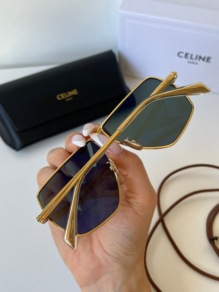 Celine CL4005FN Gafas de sol Marta marrones