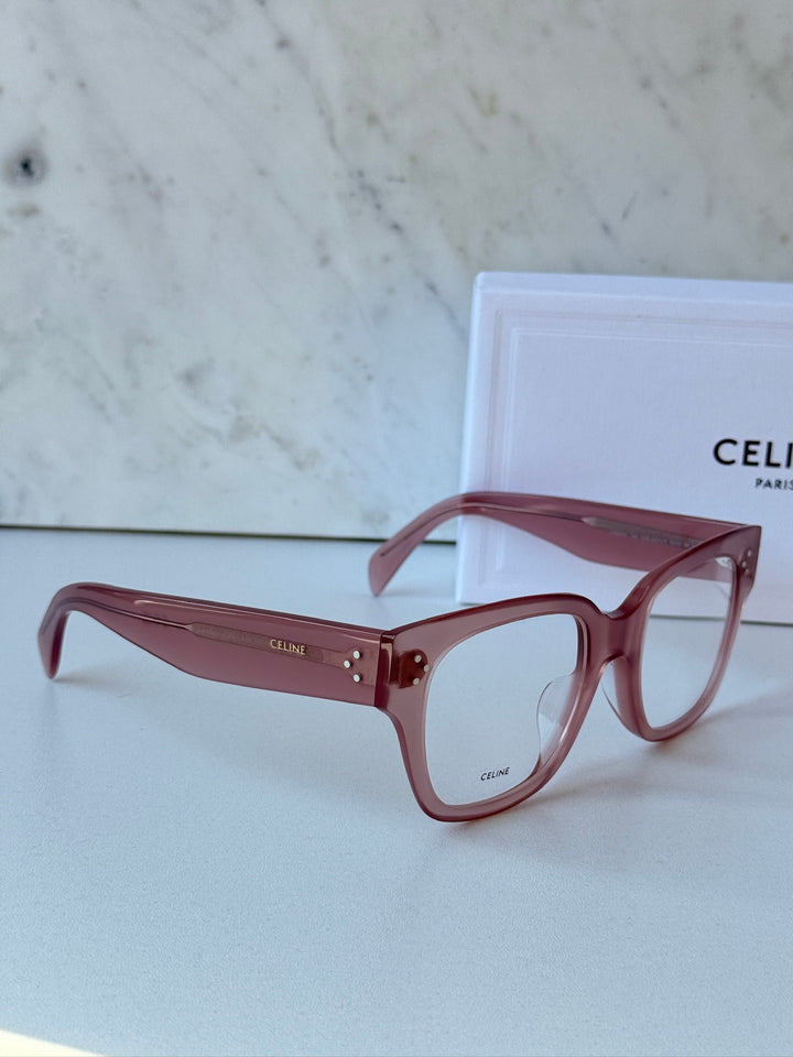 Celine CL50110U Eyeglasses Frames in Pink Brown