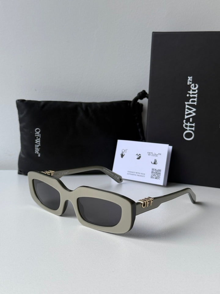 Off White Renton Sunglasses in Taupe