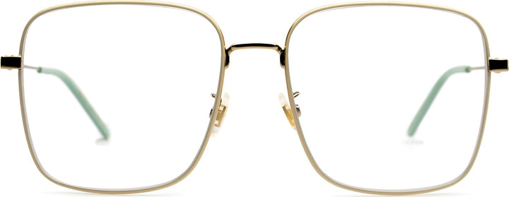 Gucci GG0445O Eyeglasses Frames in Gold Blue