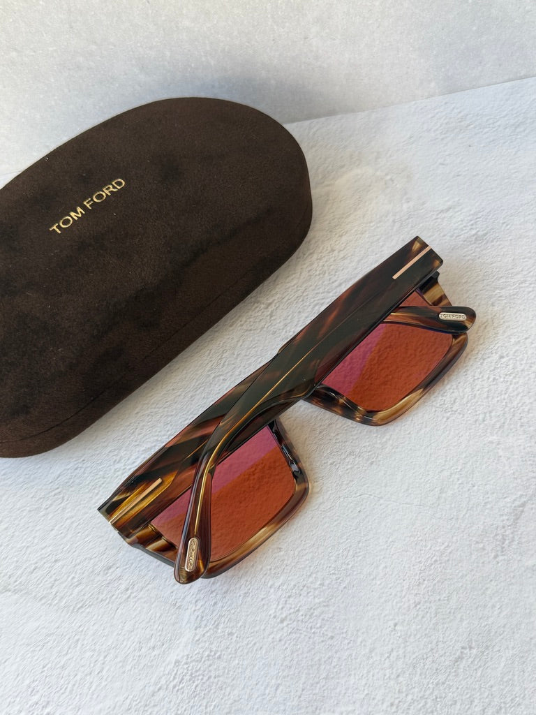 Tom Ford Redford FT1153 Sunglasses in Brown Photochromic