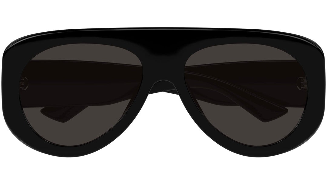 Bottega Veneta BV1362S Oversized Sunglasses in Black
