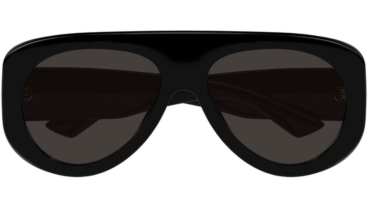 Bottega Veneta BV1362S Oversized Sunglasses in Black