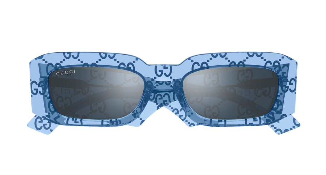 Gafas de sol rectangulares con montura gruesa en negro Gucci GG1426S 