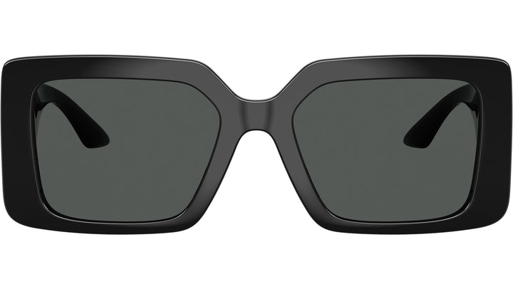 Versace VE4505U Black Oversized Greca Sunglasses