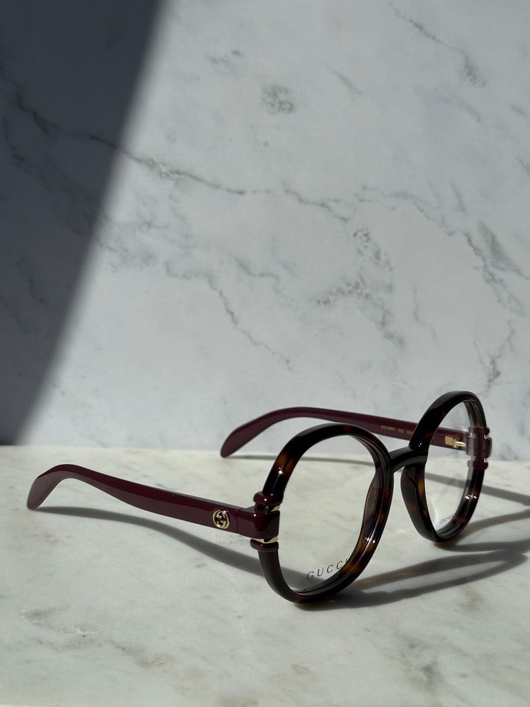 Gucci GG0973O Marcos de metal plateado