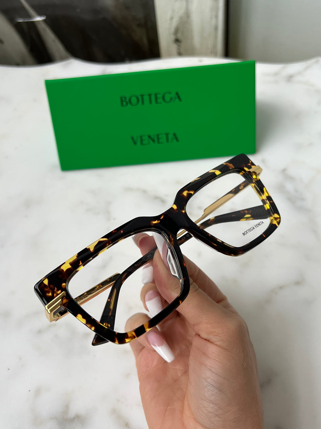 Bottega Veneta BV1243O Brown Frames