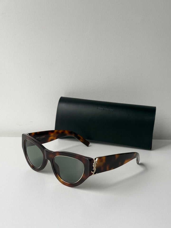 Gafas de sol Saint Laurent SLM94 en marrón Habana