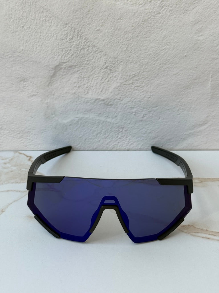 Prada Sport PS04WS Sunglasses in Black Mirror