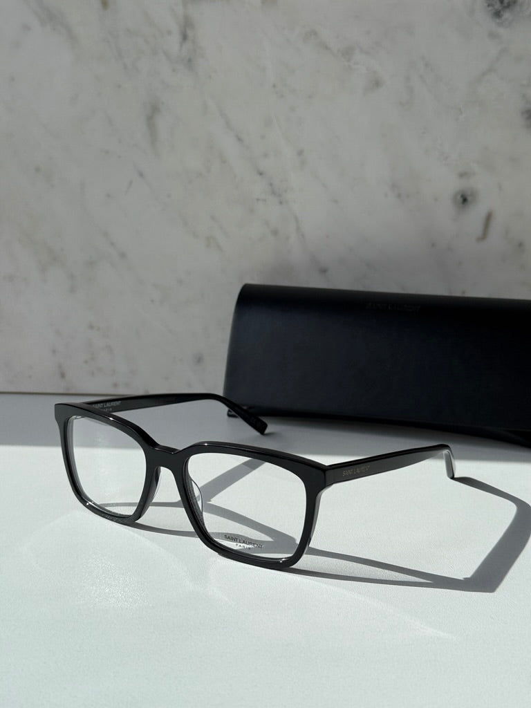 Saint Laurent SL672 Eyeglasses Frames in Black