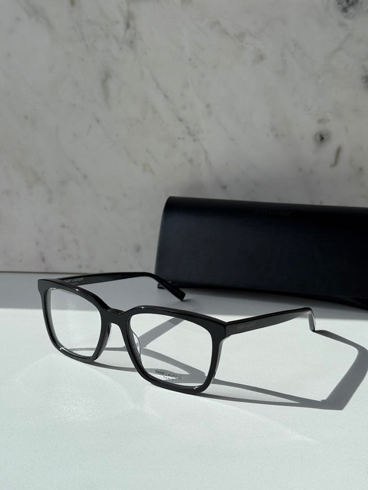 Saint Laurent SL672 Eyeglasses Frames in Black
