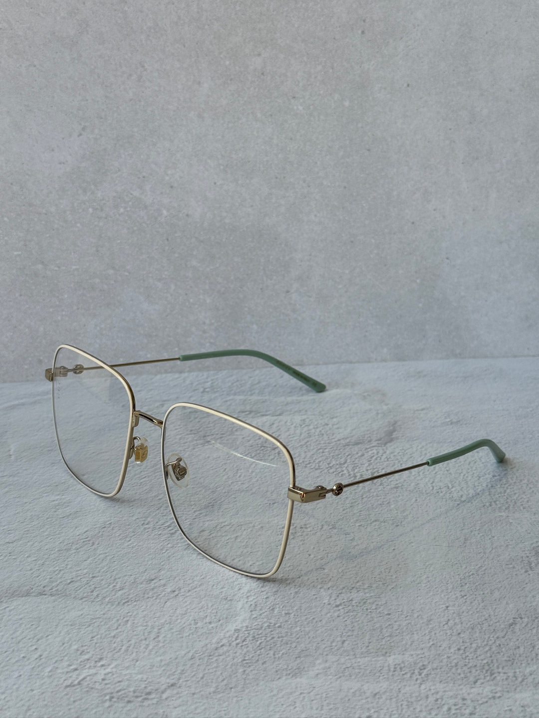 Gucci GG0445O Eyeglasses Frames in Gold Blue