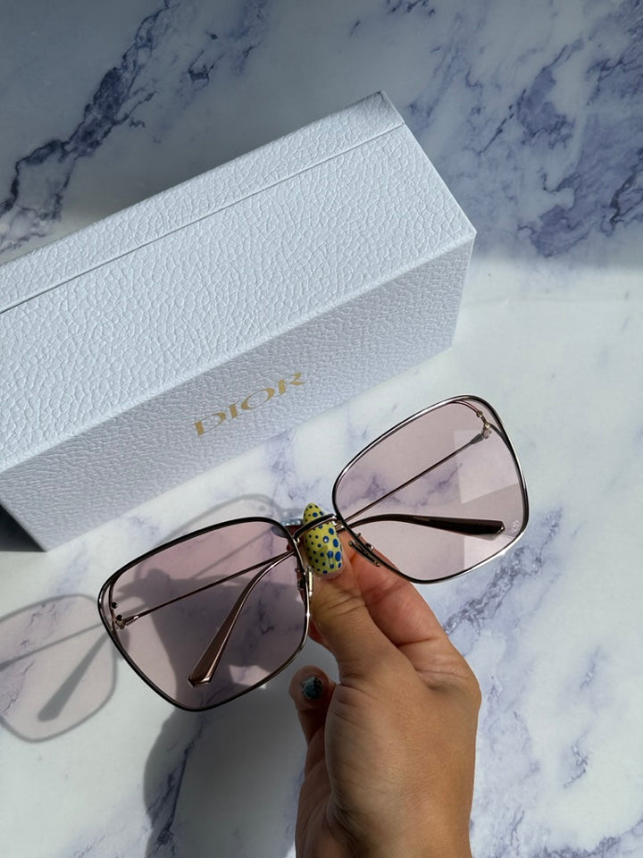 Dior MissDior B2U Sunglasses in Gold Light Pink
