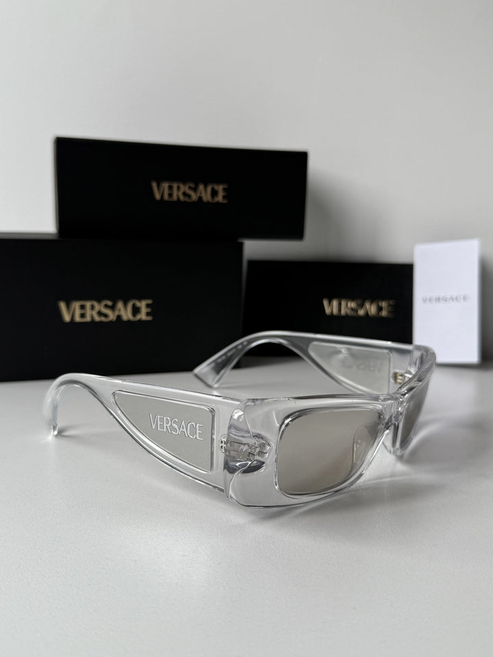 Versace VE4481 Cat Eye Sunglasses in Clear