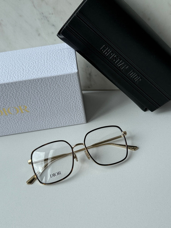 Dior GemDiorO SU Frames in Gold Brown