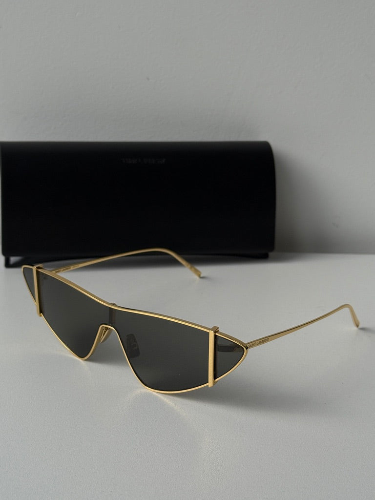 Saint Laurent SL538 Gafas de sol de metal en negro
