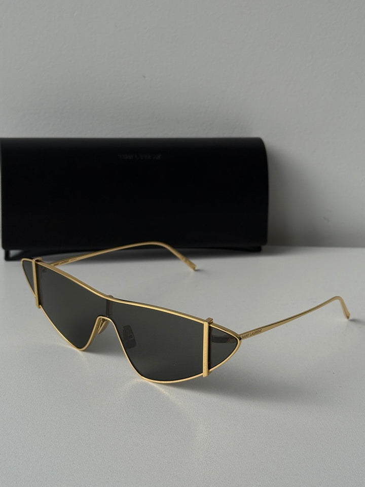 Saint Laurent SL538 Gafas de sol de metal en negro