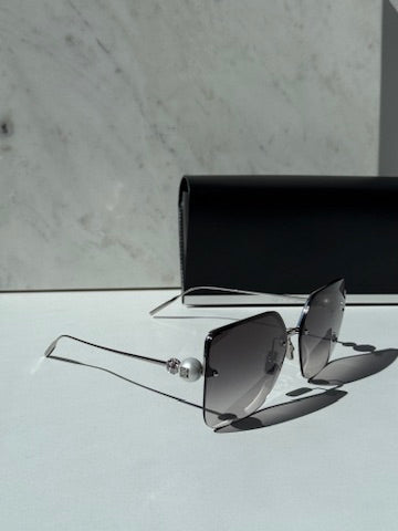 Givenchy GV40110U Rimless Pearl Sunglasses