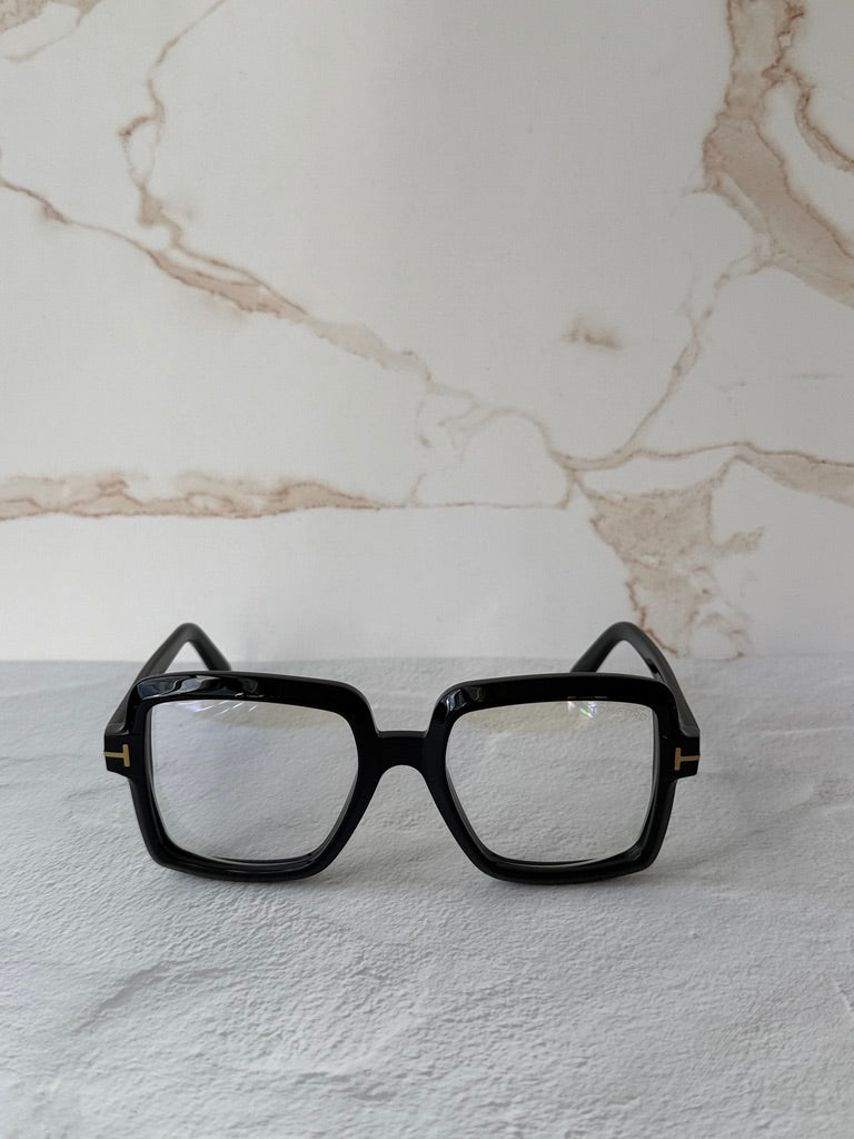 Tom Ford FT5913-B Black Square Bluelight Frames