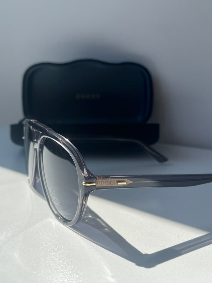 Gafas de sol Gucci GG1207SA dorado gris