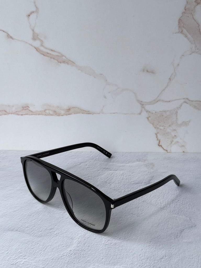 Saint Laurent SL596 Dune Sunglasses in Black