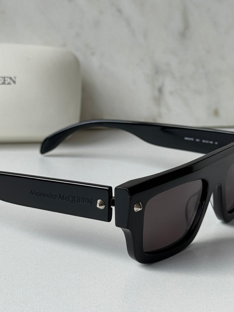 Alexander McQueen AM0427S Black Sunglasses