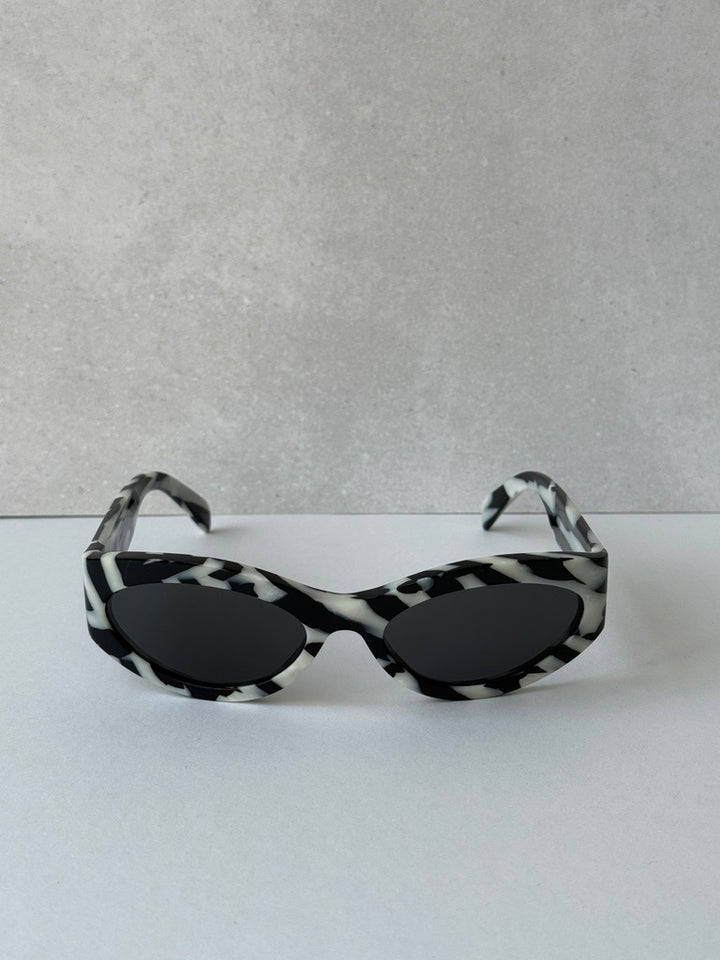 Celine CL40288I Monochroms Animal Print Cat Eye Sunglasses