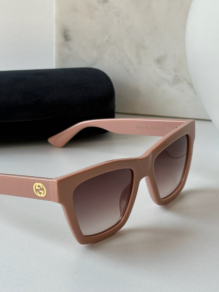Gucci GG1714S Cat Eye Sunglasses in Rose Blush