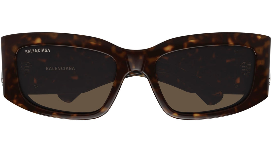 Balenciaga BB0360S Bossy Sunglasses in Havana Brown