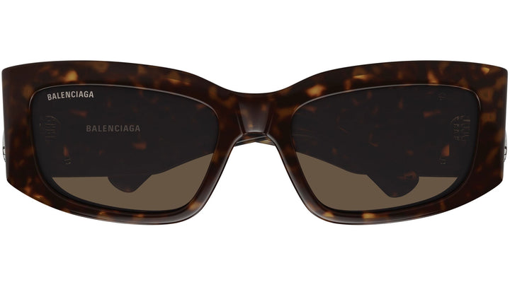 Balenciaga BB0360S Bossy Sunglasses in Havana Brown