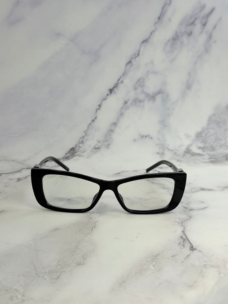 Gafas de sol negras con mariposa y logo Marmont de Gucci GG0765SA