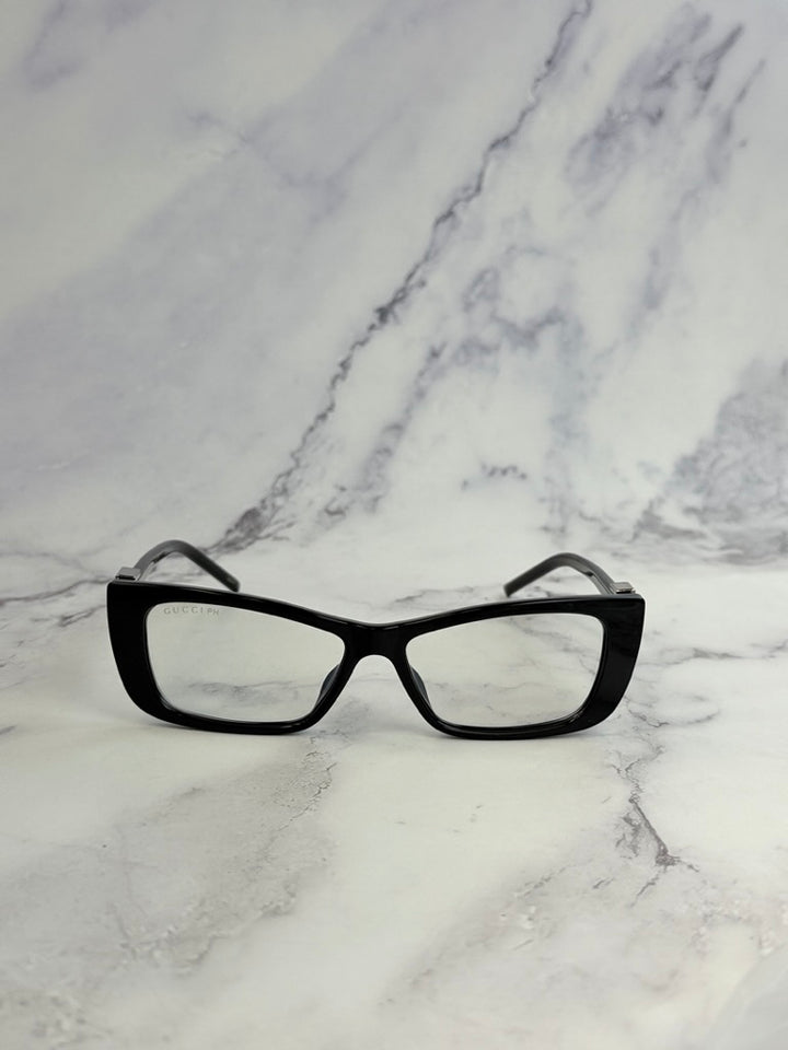 Gafas de sol negras con mariposa y logo Marmont de Gucci GG0765SA