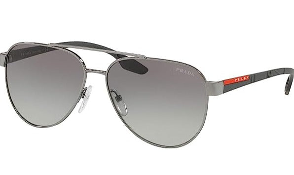 Prada Sport PS54T Aviator Sunglasses in Gunmetal
