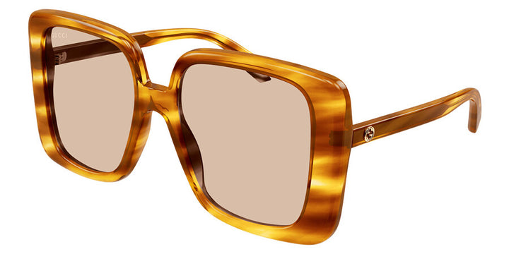 Gucci GG1314S Oversized Square Sunglasses in Brown