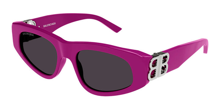 Balenciaga BB0095S Sunglasses in Fuchsia - Designer Daydream