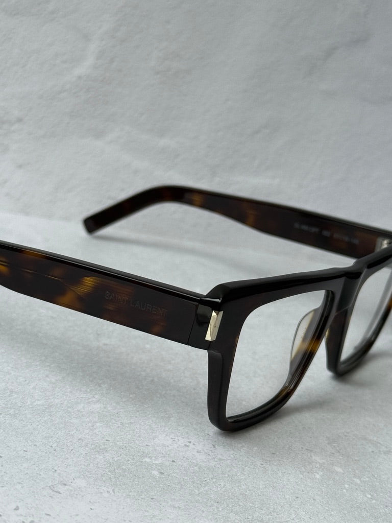 Saint Laurent SL469 Opt Eyeglasses Frames in Havana Brown