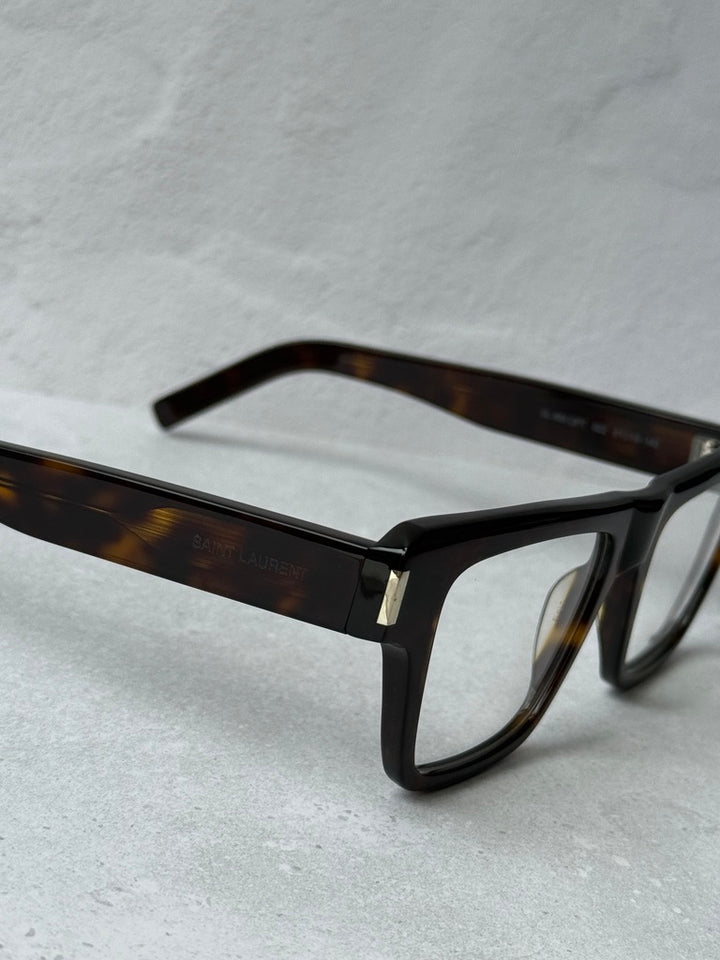 Saint Laurent SL469 Opt Eyeglasses Frames in Havana Brown