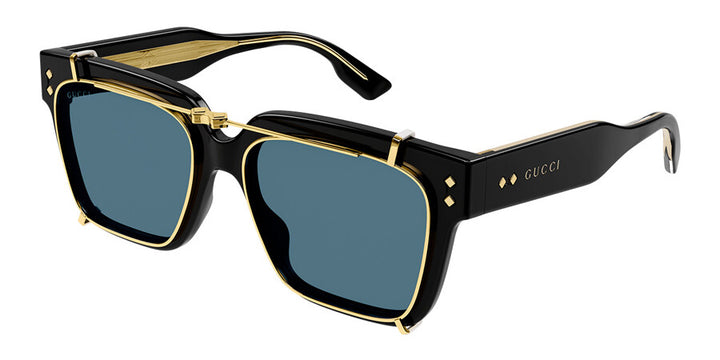 Gucci GG1084S Black Clip On Sunglasses