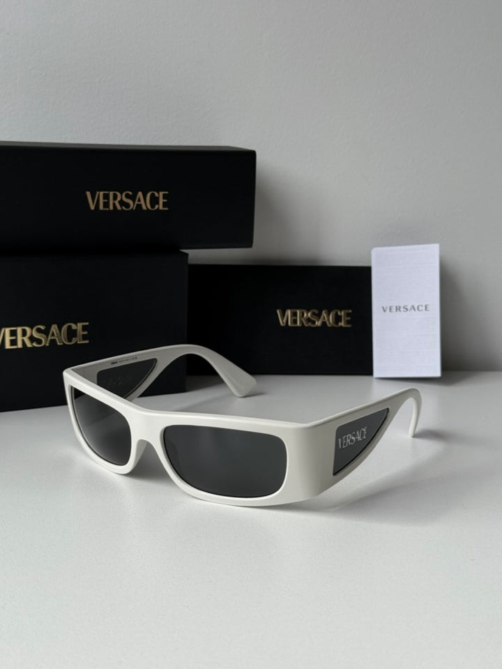 Versace VE4482 Mask Sunglasses in White