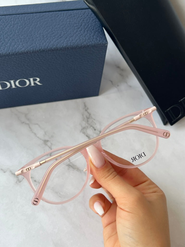 Dior Mini CD O B1I Rounded Frames in Pink