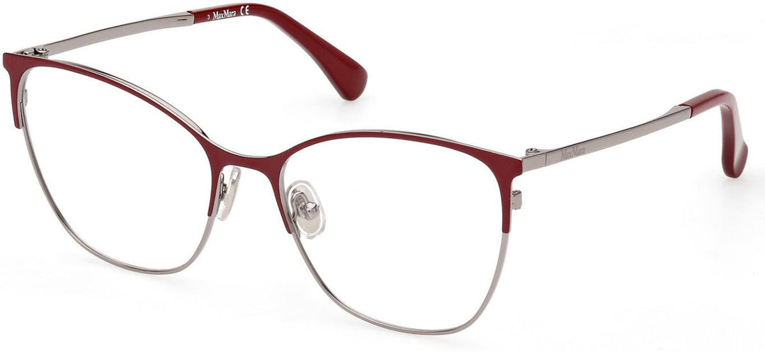 Max Mara MM5104 Cat Eye Eyeglasses Frames in Burgundy