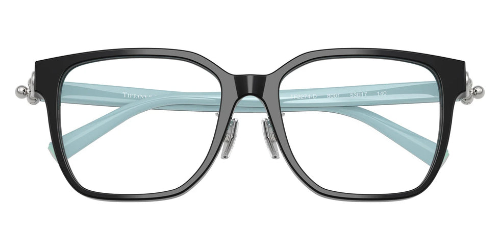 Tiffany &amp; Co TF2274D Square Frames in Black