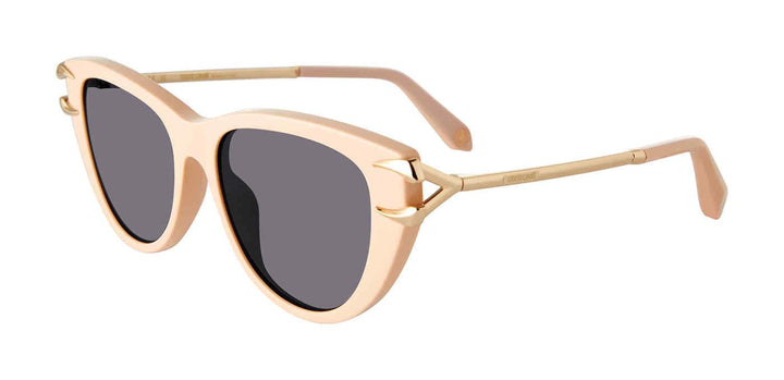 Gafas de sol ovaladas de pierna baja en negro Gucci GG1235S