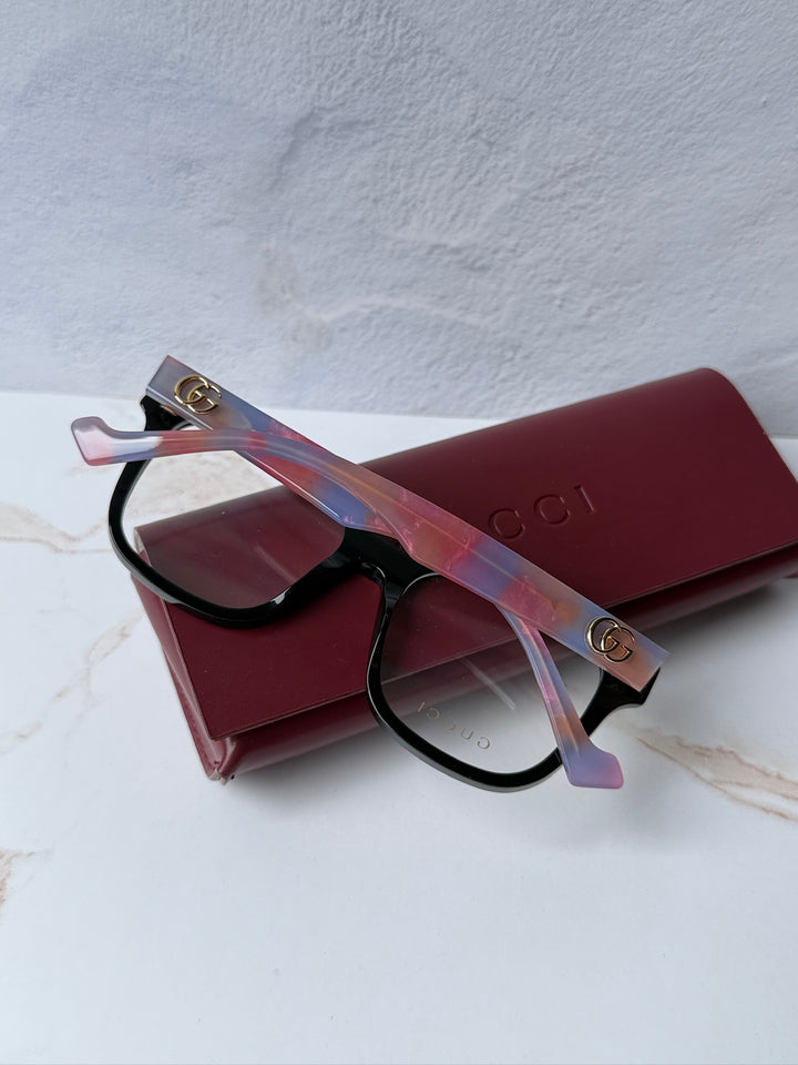 Marcos cuadrados Gucci GG0958O en marrón 