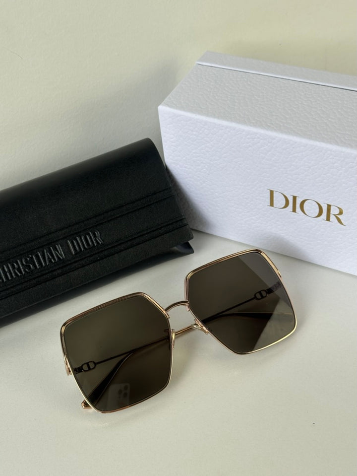 Dior EverDior S1U Sunglasses in Rose Gold Green