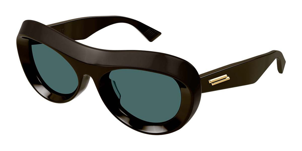 NEW Bottega Veneta BV1284S Brown Blue Aviator Sunglasses NEW Bottega Veneta BV1284S Brown Blue Aviator Sunglasses main image 4