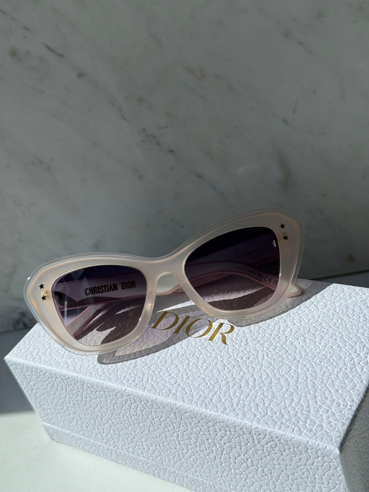 Dior Pacific B3U Cat Eye Sunglasses in Milky Pink